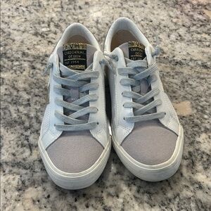 Vintage Havana Silver and White Sneakers
